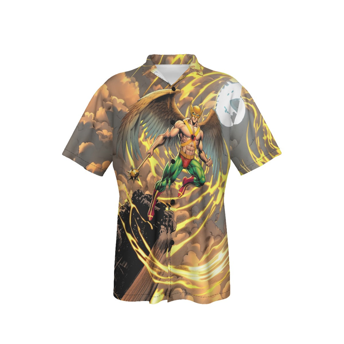 HAWKMAN EARTH 2 READY ALL OVER PRINT SHIRT AND TANK