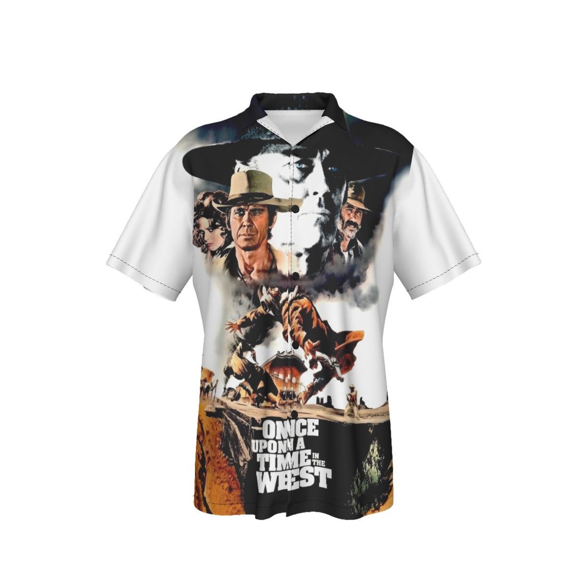 ONCE UPON A TIME IN THE WEST MOVIE POSTER ALL OVER PRINT SHIRT AND TANK TOP