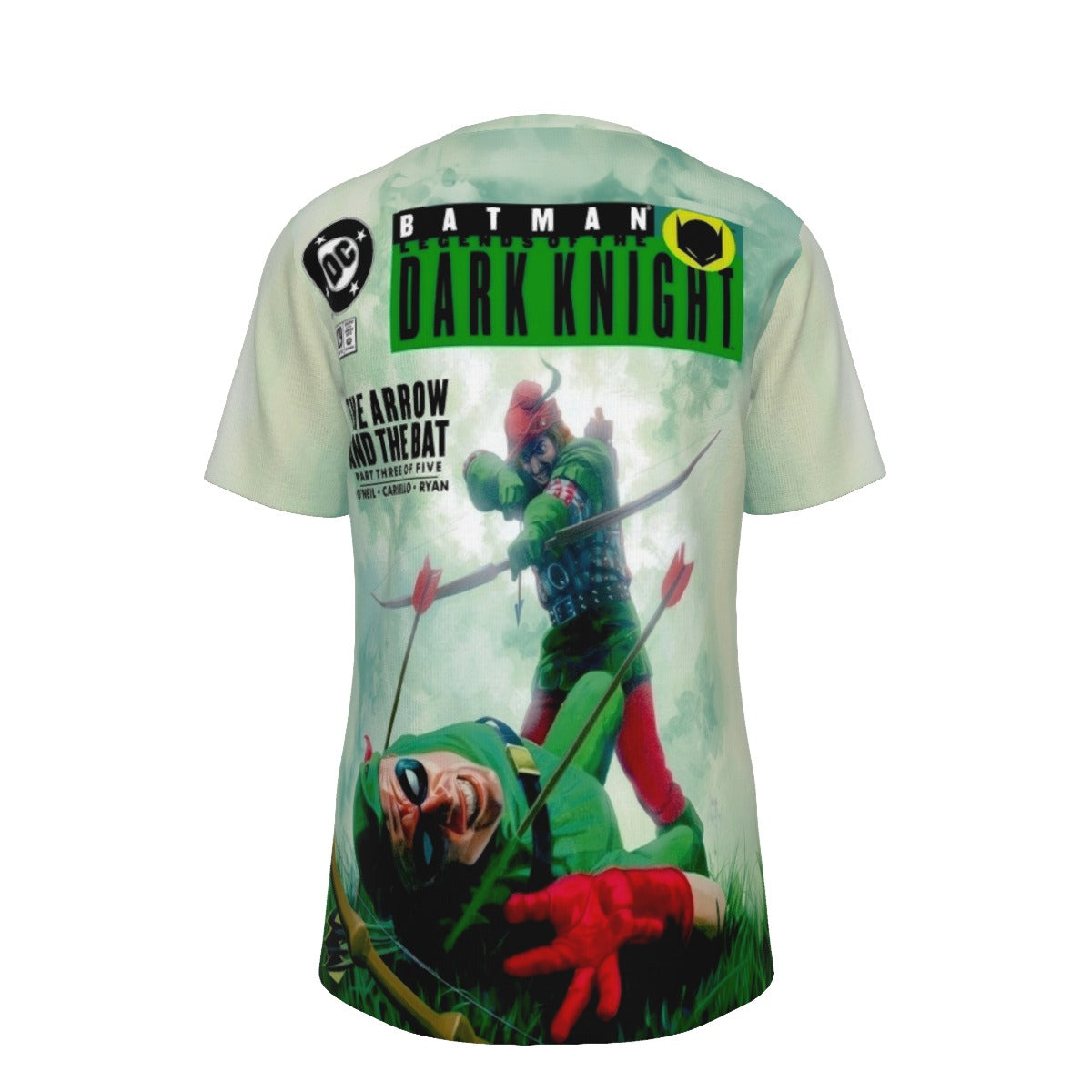 LEGEND OF THE DARK KNIGHT ALL OVER PRINT SHIRT AND TANK TOP -GREEN ARROW