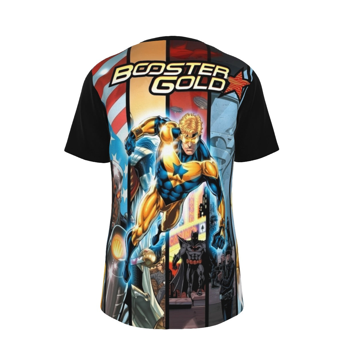 BOOSTER GOLD FLASHPOINT ALL OVER PRINT SHIRT AND TANK TOP