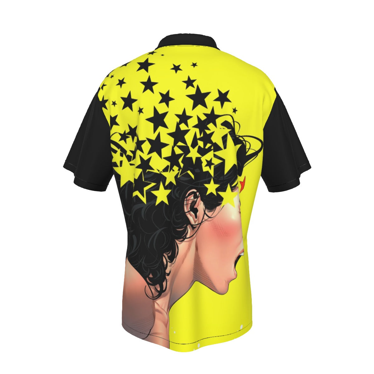 WONDER WOMAN NEGATIVE SPACE ALL OVER PRINT SHIRT AND TANK TOP