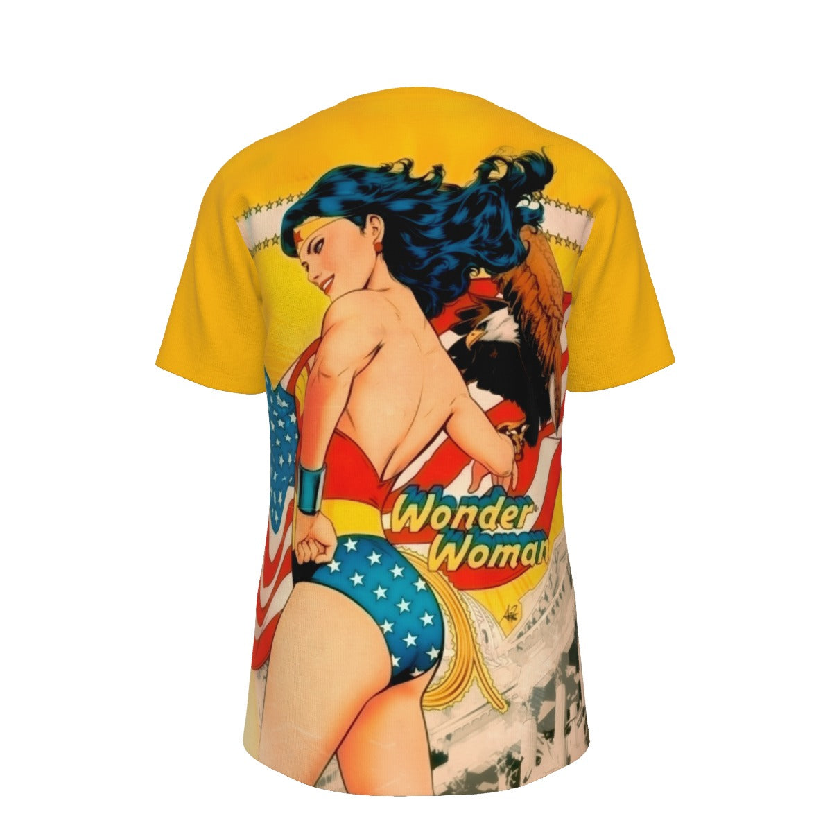 WONDER WOMAN 750 LAU VARIANT ALL OVER PRINT SHIRT AND TANK TOP- STANLEY ARTGEM LAU
