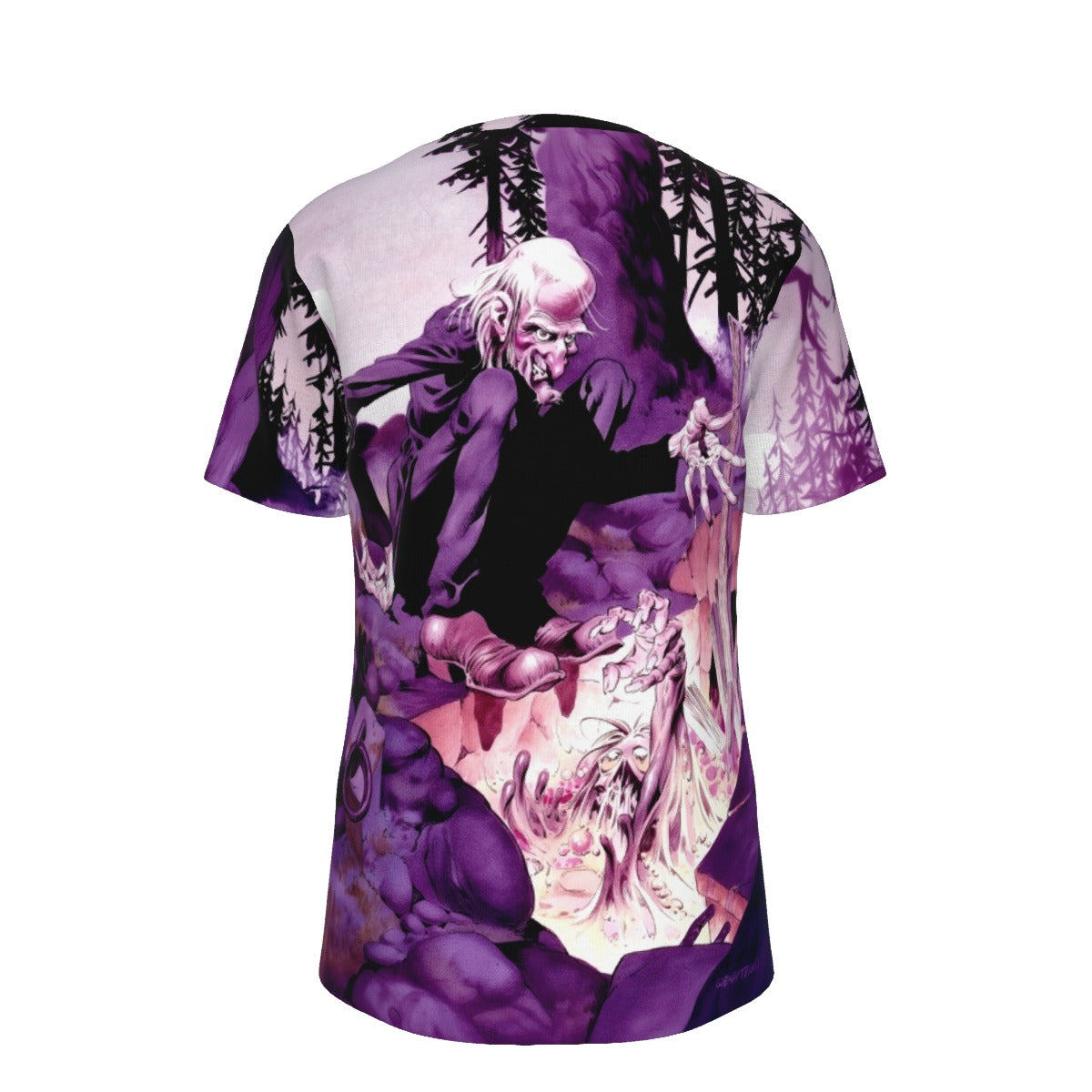 CREEPY PINUP ALL OVER PRINT SHIRT AND TANK TOP-BERNIE WRIGHTSON