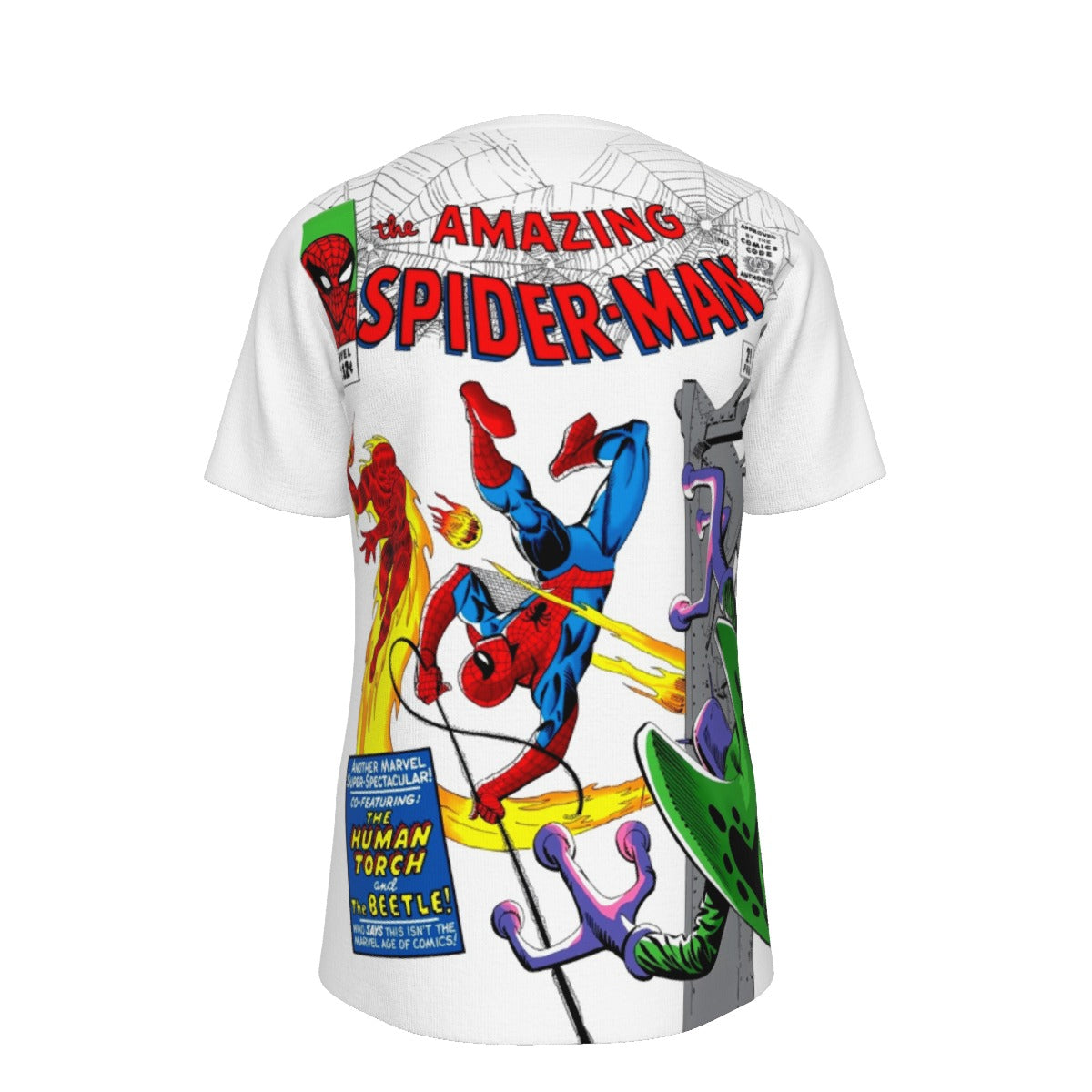 SPIDERMAN 21 ALL OVER PRINT SHIRT AND TANK