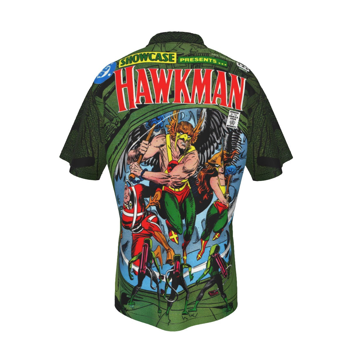 SHOWCASE 101 ALL OVER PRINT SHIRT AND TANK TOP - HAWKMAN HAWKGIRL ADAM STRANGE