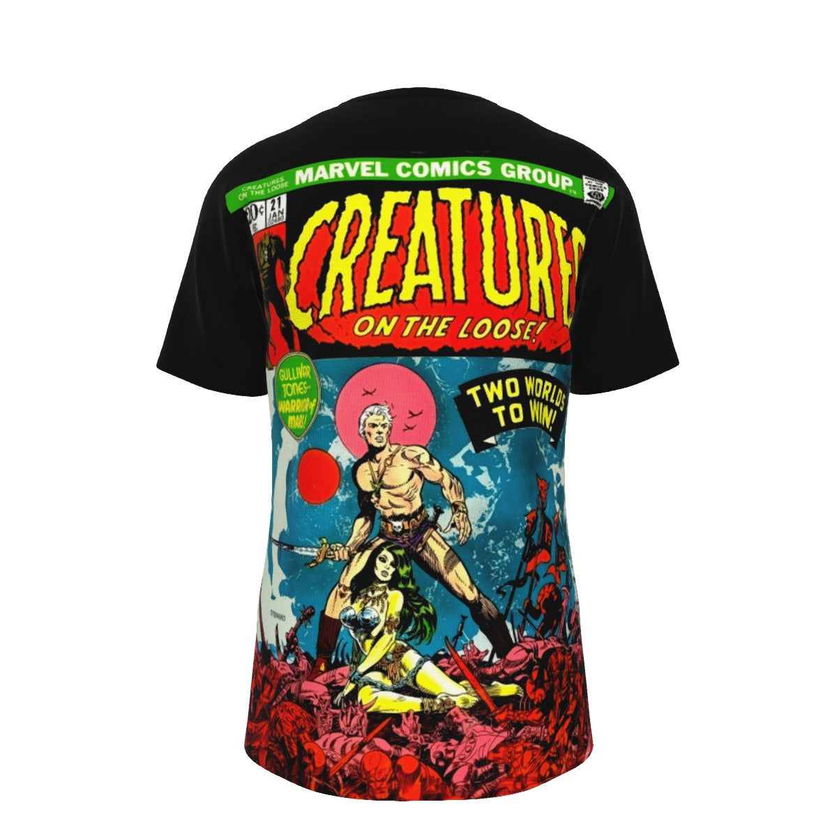 CREATURES ON THE LOOSE 21 ALL OVER PRINT SHIRT AND TANK TOP- STERANKO ART