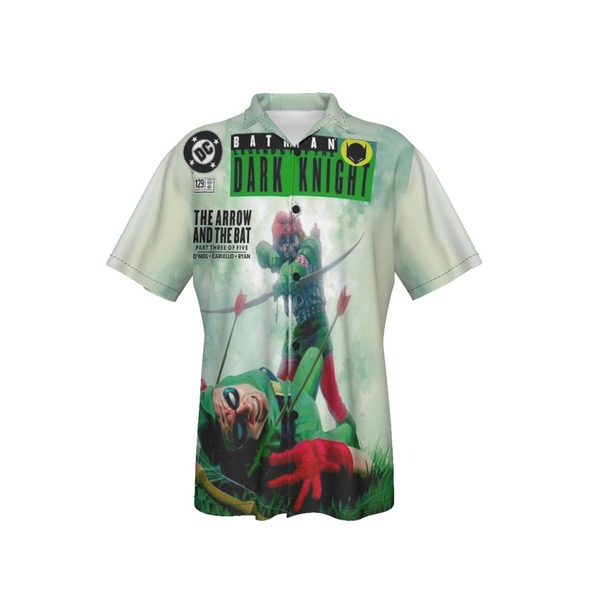 LEGEND OF THE DARK KNIGHT ALL OVER PRINT SHIRT AND TANK TOP -GREEN ARROW