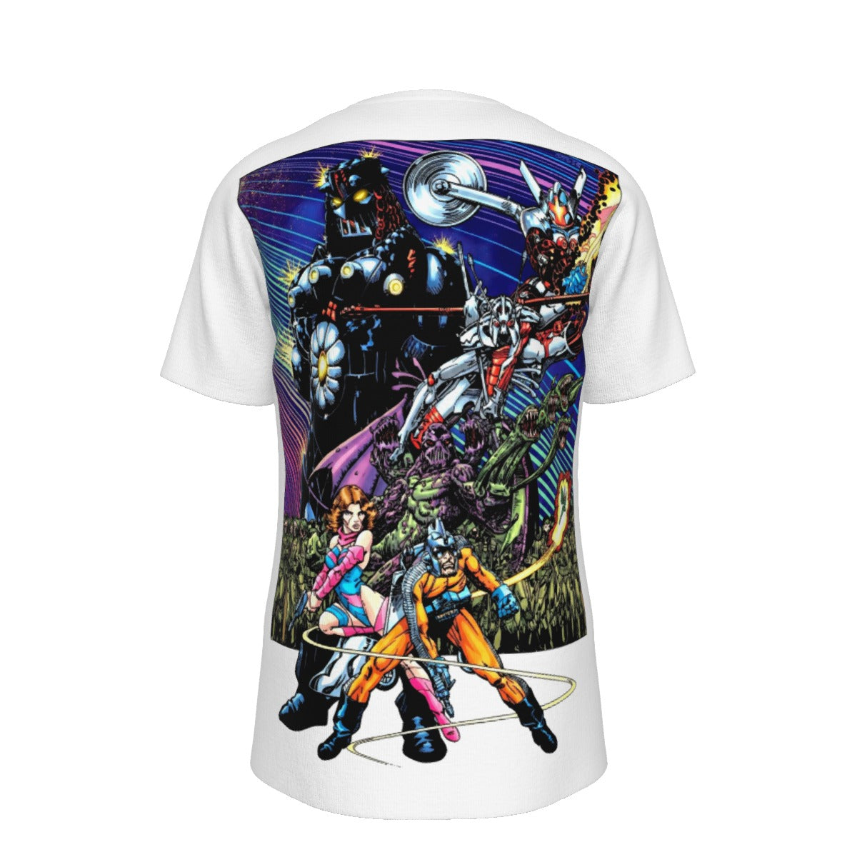 MICRONAUGHT TRIBUTE All Over Print Shirt & Tank Top - ARTHU ADAMS ART