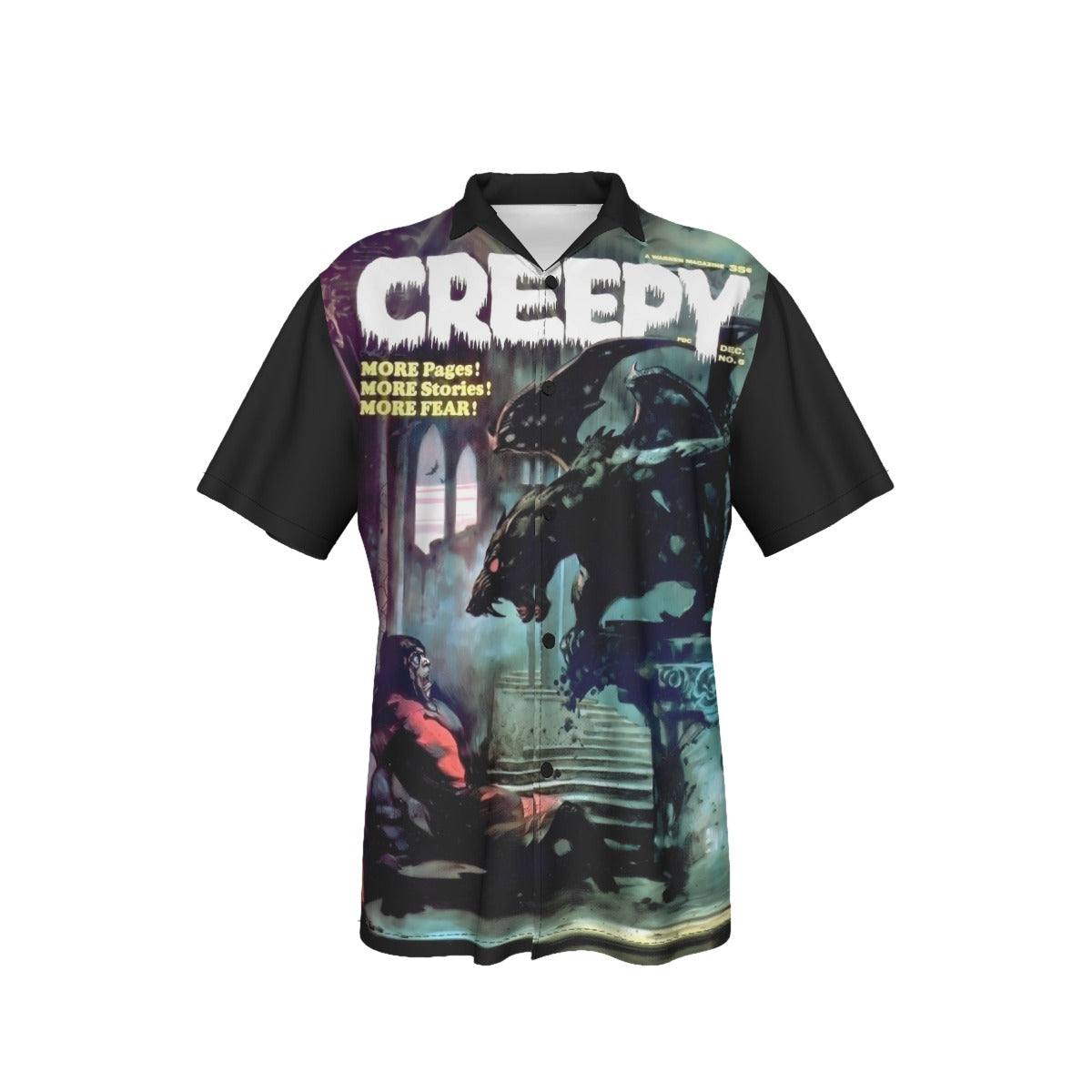 CREEPY 6 ALL OVER PRINT SHIRT AND TANK TOP - FRANK FRAZETTA