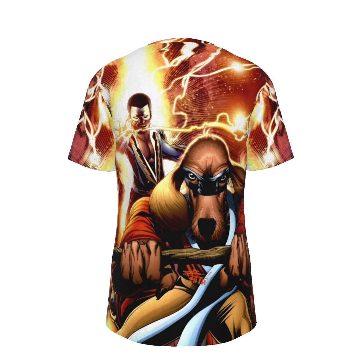 BLACK LIGHTNING HONG KONG FOOEY ALL OVER PRINT SHIRT AND TANK TOP
