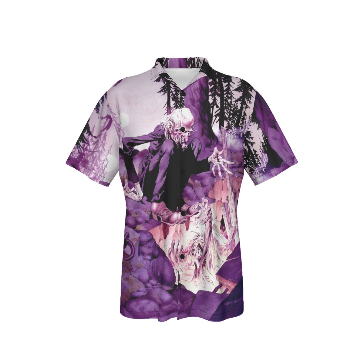 CREEPY PINUP ALL OVER PRINT SHIRT AND TANK TOP-BERNIE WRIGHTSON