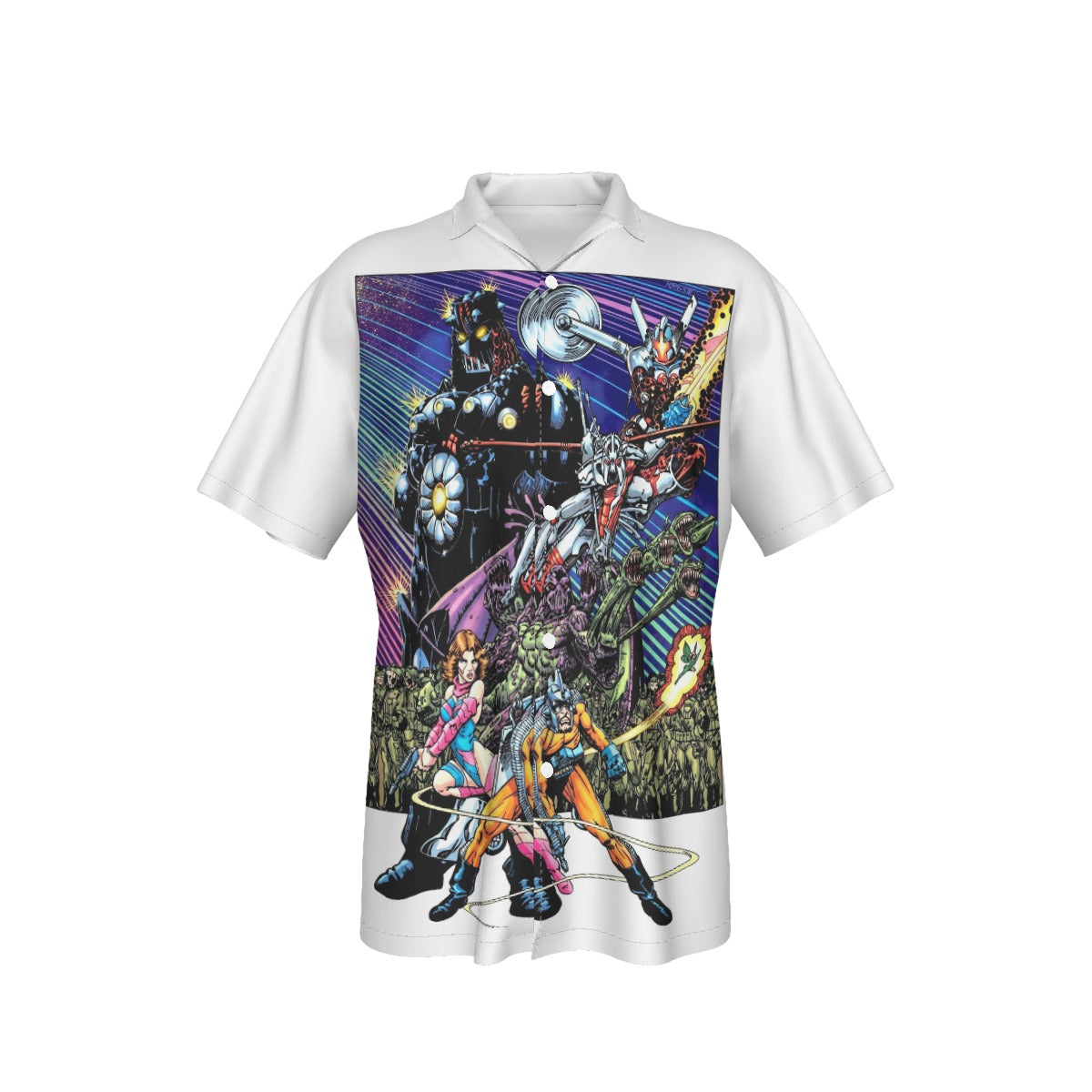 MICRONAUGHT TRIBUTE All Over Print Shirt & Tank Top - ARTHU ADAMS ART