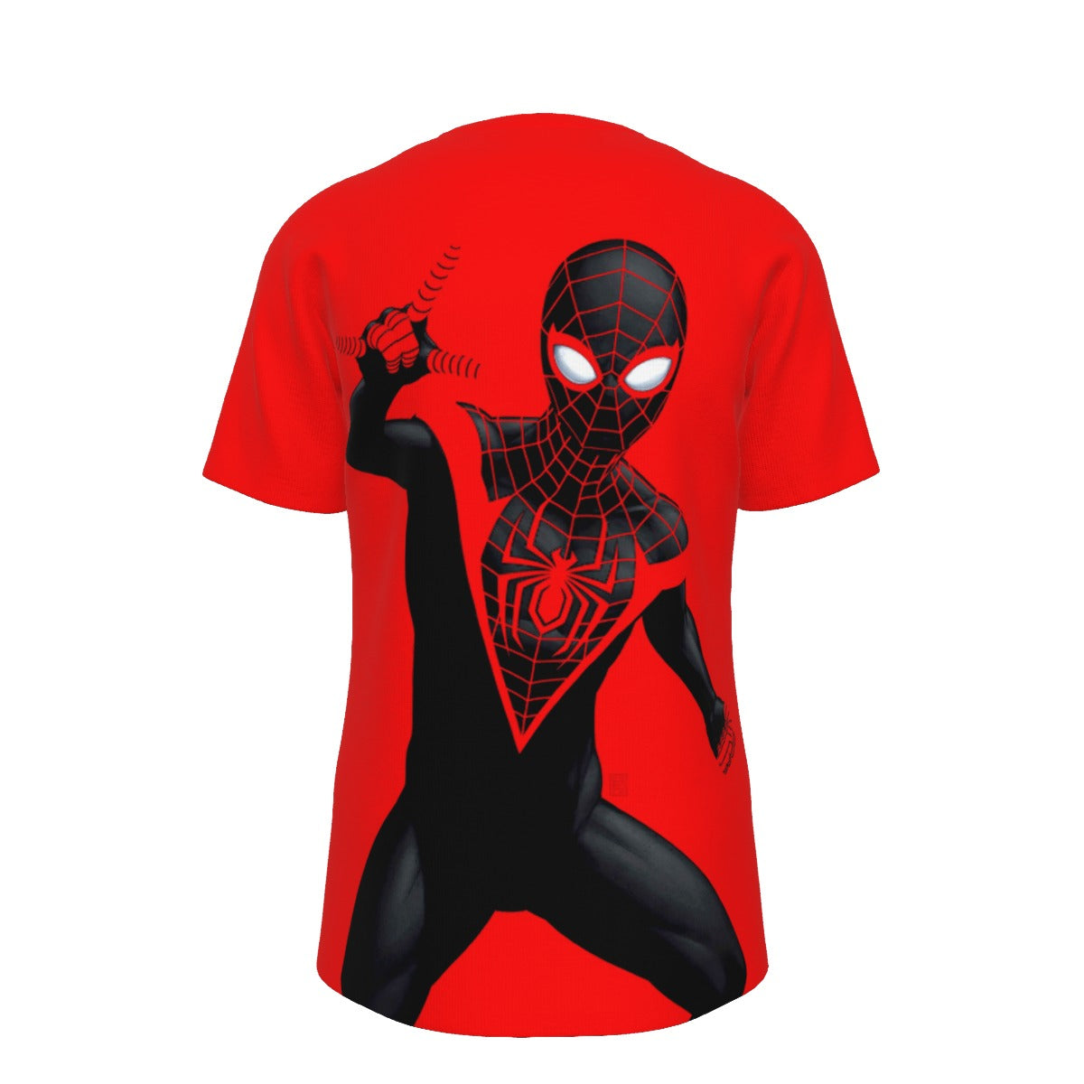 ULTIMATE SPIDERMAN NEGATIVE SPACE ALL OVER PRINT SHIRT AND TANK