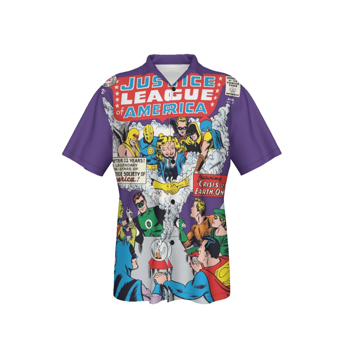 JUSTICE LEAGUE OF AMERICA 21 All Over Print Shirt & Tank Top - JLA
