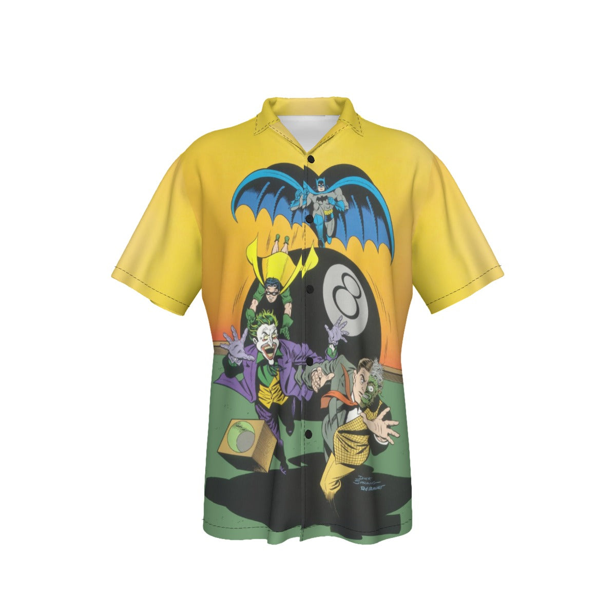 BATMAN & ROBIN PIN UP All Over Print Shirt & Tank Top - DICK SPRANG ART