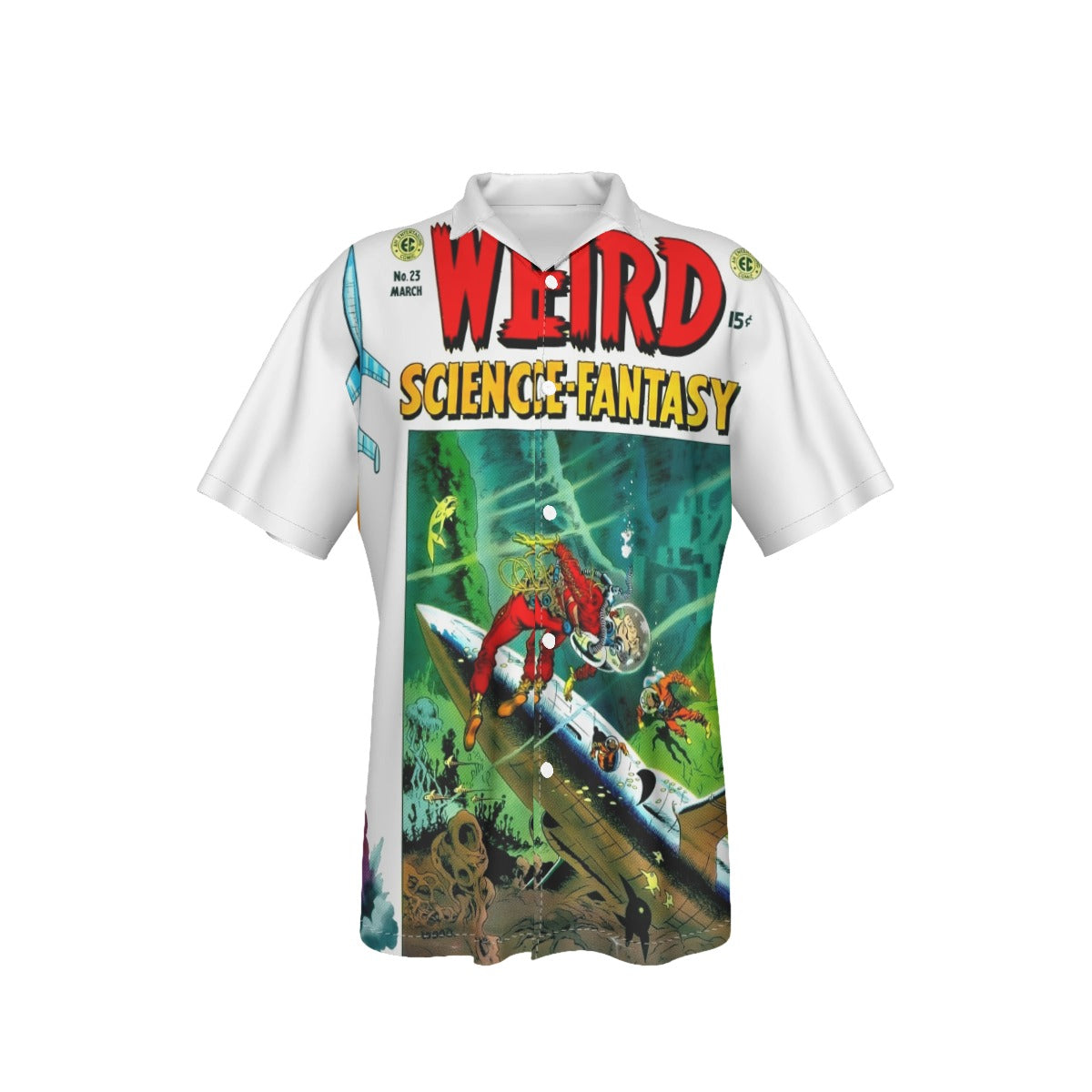 WEIRD SCIENCE FANTASY 23 ALL OVER PRINT SHIRT AND TANK TOP