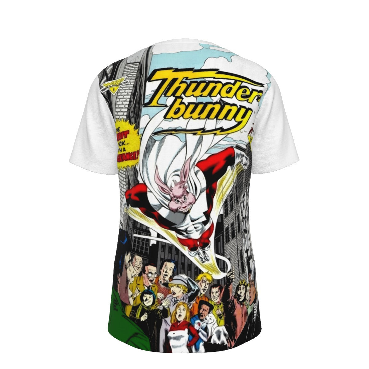 THUNDER BUNNY 1 POSTER ALL OVER PRINT SHIRT AND TANK TOP