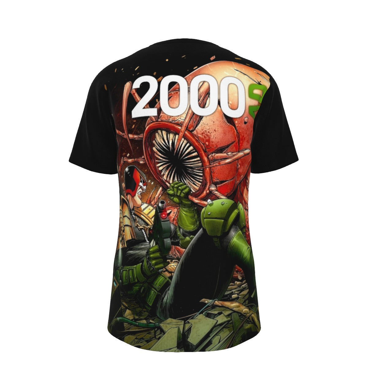 JUDGE DREDD 2000AD  1872 ALL OVER PRINT SHIRT AND TANK TOP