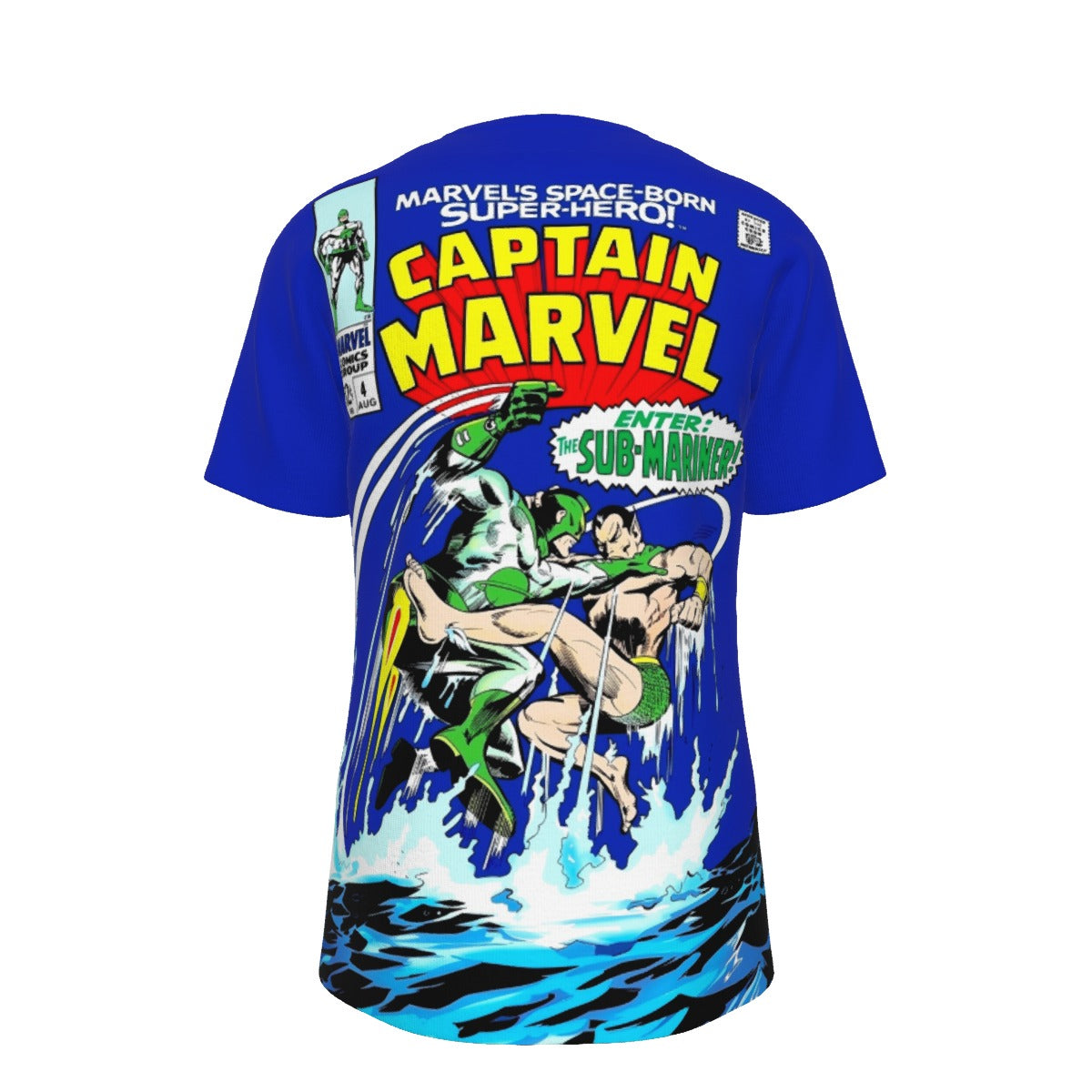 CAPTAIN MARVEL 4 ALL OVER PRINT SHIRT AND TANK TOP