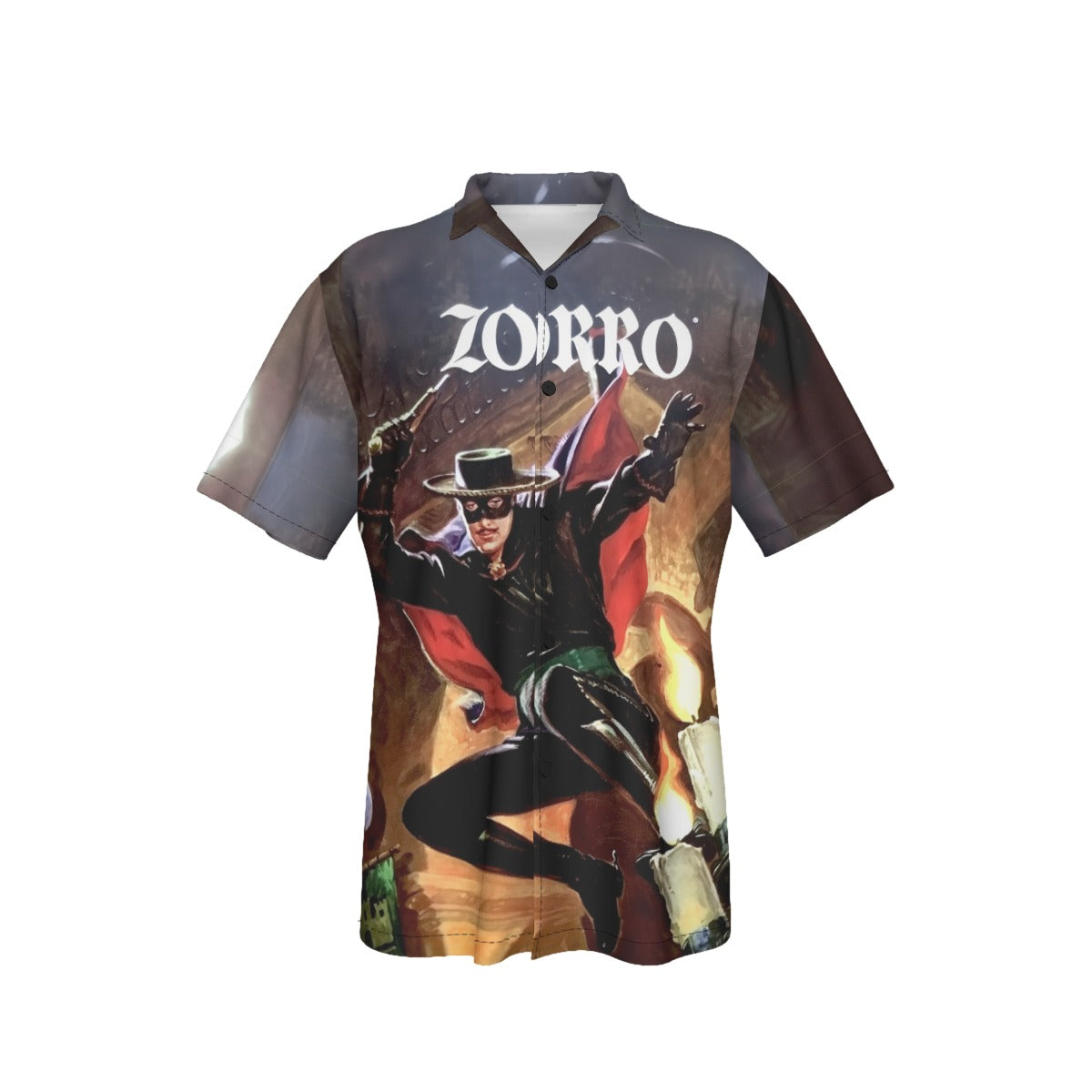 ZORRO COMPLETE DELL ALL OVER PRINT SHIRT AND TANK TOP