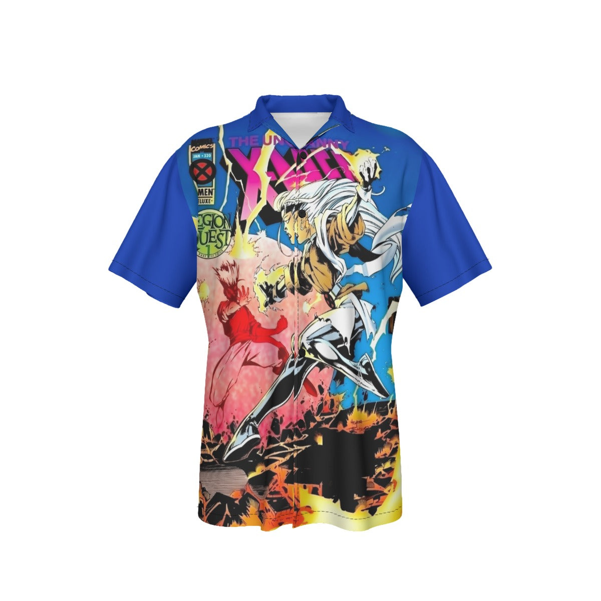 UNCANNY XMEN 320 ALL OVER PRINT SHIRT AND TANK TOP - STORM LEGION