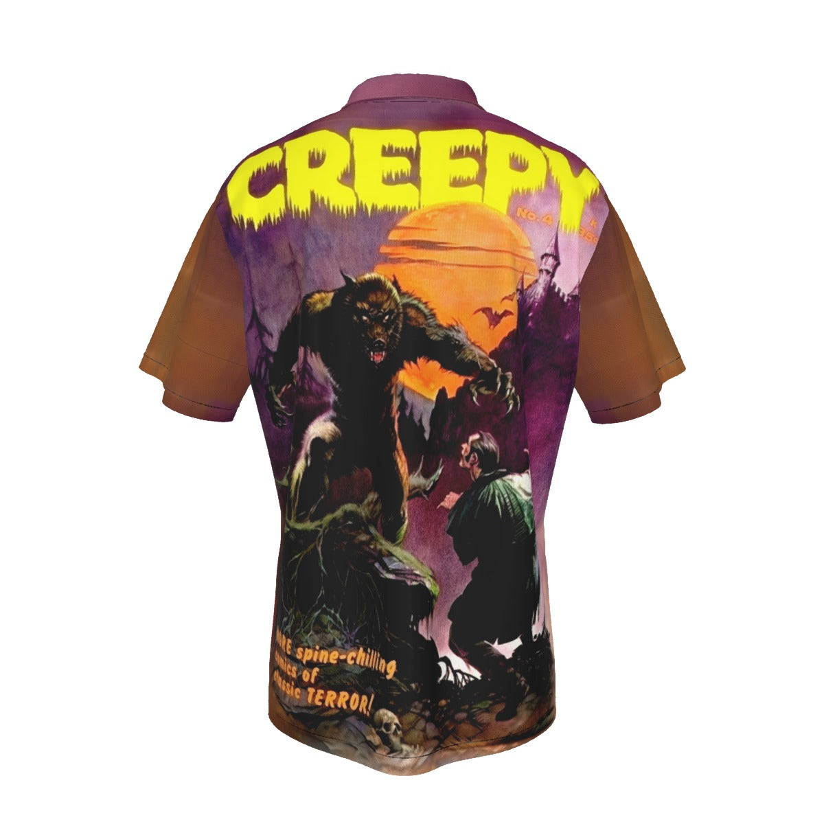 CREEPY 4 ALL OVER PRINT SHIRT AND TANK TOP- FRANK FRAZETTA ART