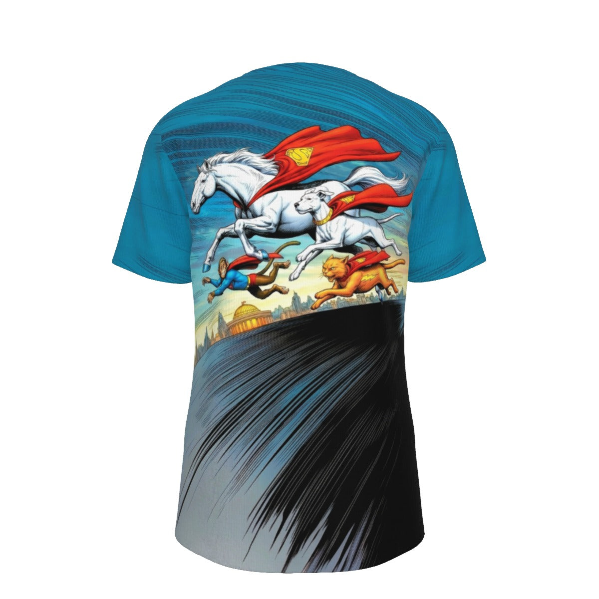 SUPER PETS GO All Over Print Shirt & Tank Top - ORIGINAL ART