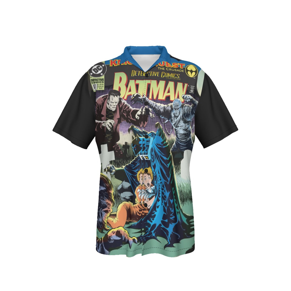 DETECTIVE 671 ALL OVER PRINT SHIRT AND TANK TOP KELLEY JONES ART