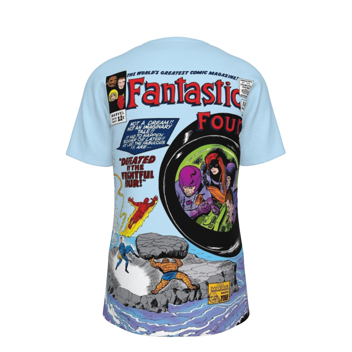FANTASTIC FOUR 38 ALL OVER PRINT SHIRT AND TANK TOP