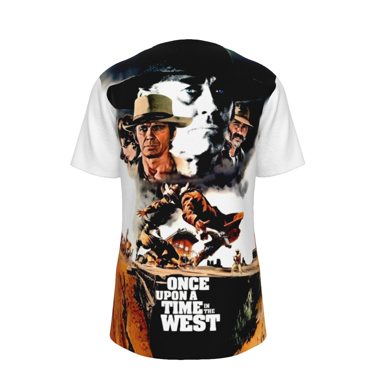 ONCE UPON A TIME IN THE WEST MOVIE POSTER ALL OVER PRINT SHIRT AND TANK TOP