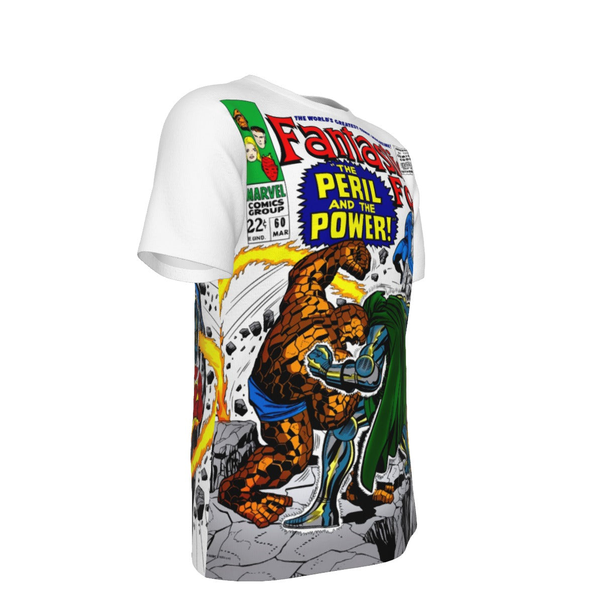 FANTASTIC FOUR 60 ALL OVER PRINT SHIRT AND TANK