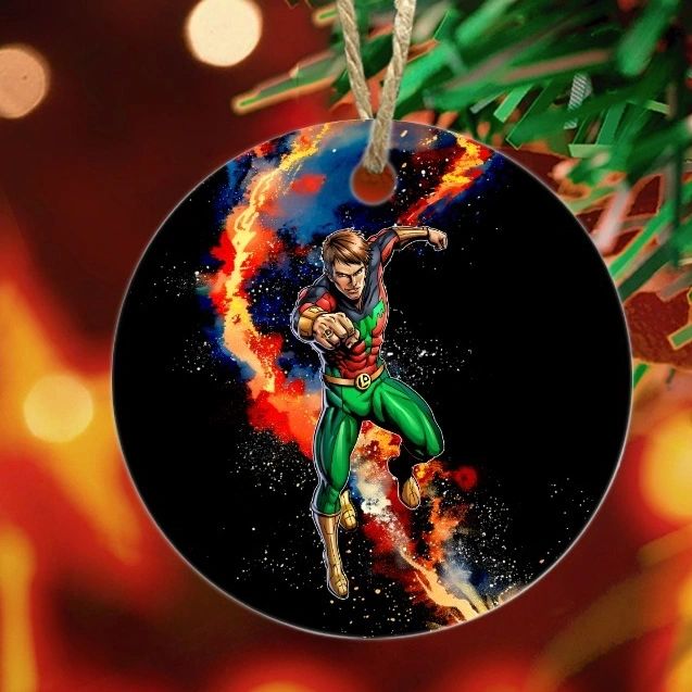 ULTRA BOY READY CHRISTMAS TREE ORNAMENT