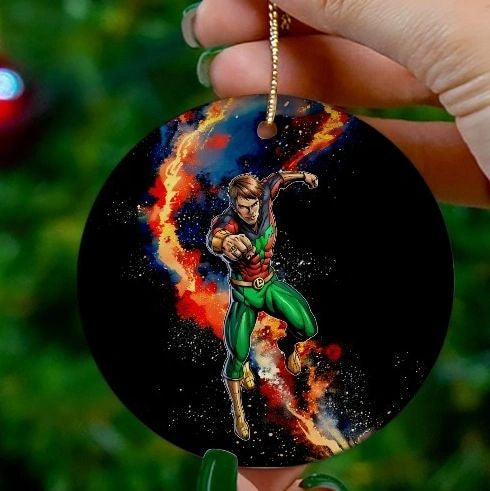 ULTRA BOY READY CHRISTMAS TREE ORNAMENT