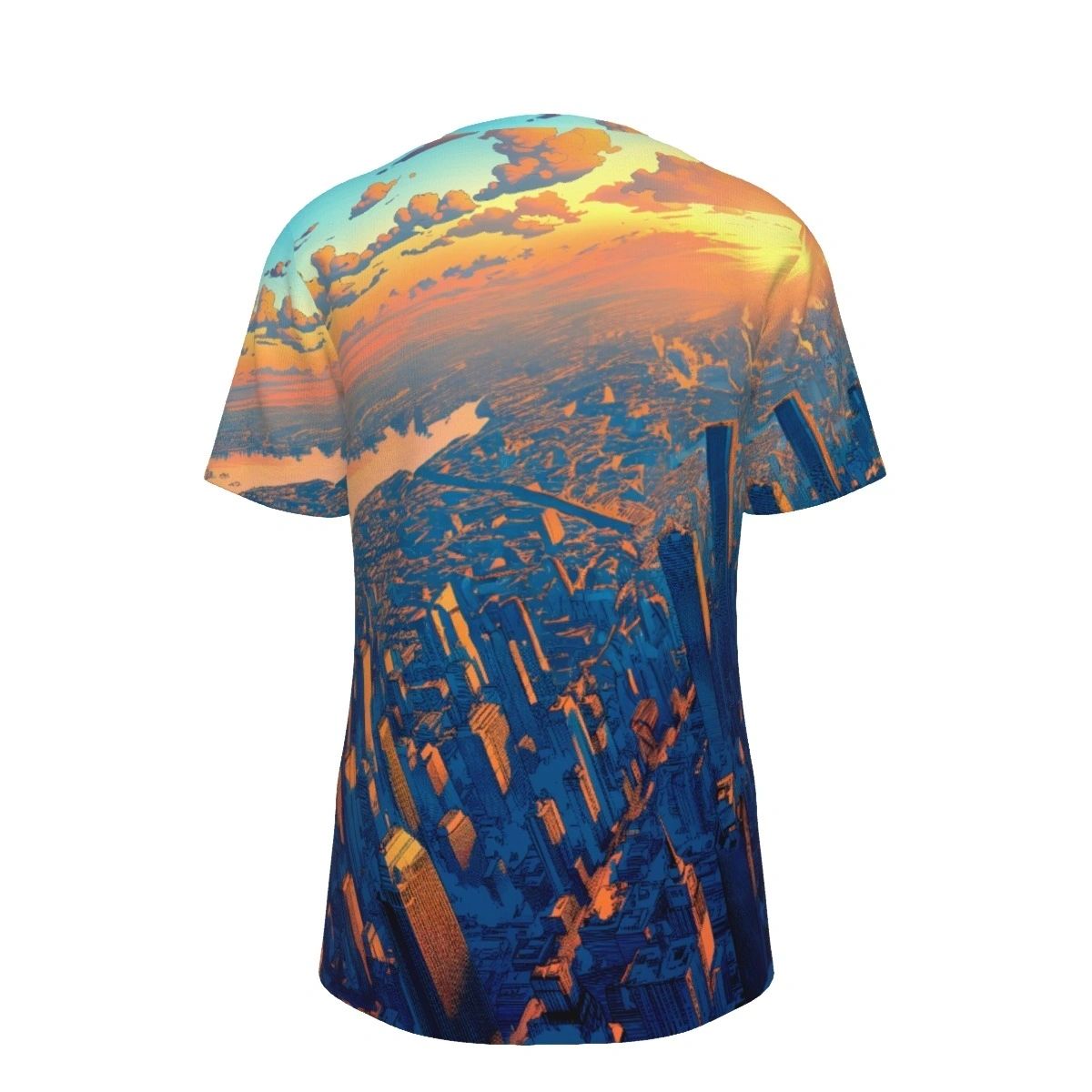 SUPERMAN EARTH 1 READY ALL OVER SHIRT AND TANK TOP - ORIGINAL ART