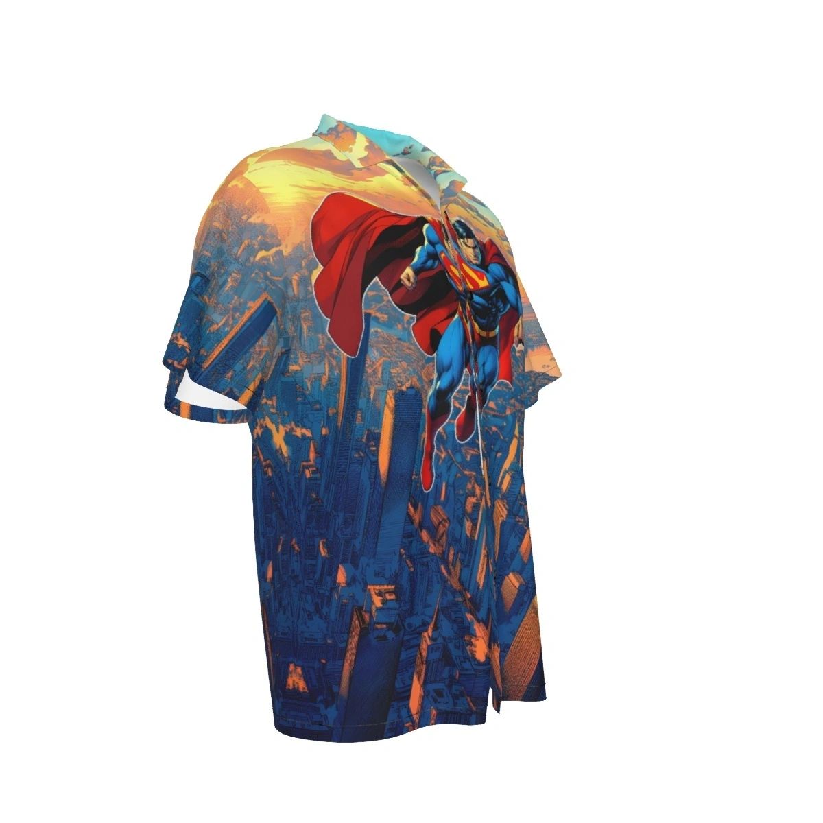 SUPERMAN EARTH 1 READY ALL OVER SHIRT AND TANK TOP - ORIGINAL ART