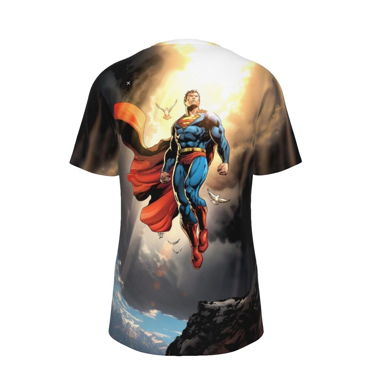 ACTION COMICS 1000 SUPERMAN ALL OVER SHIRT AND TANK TOP -JASON FABOK ART