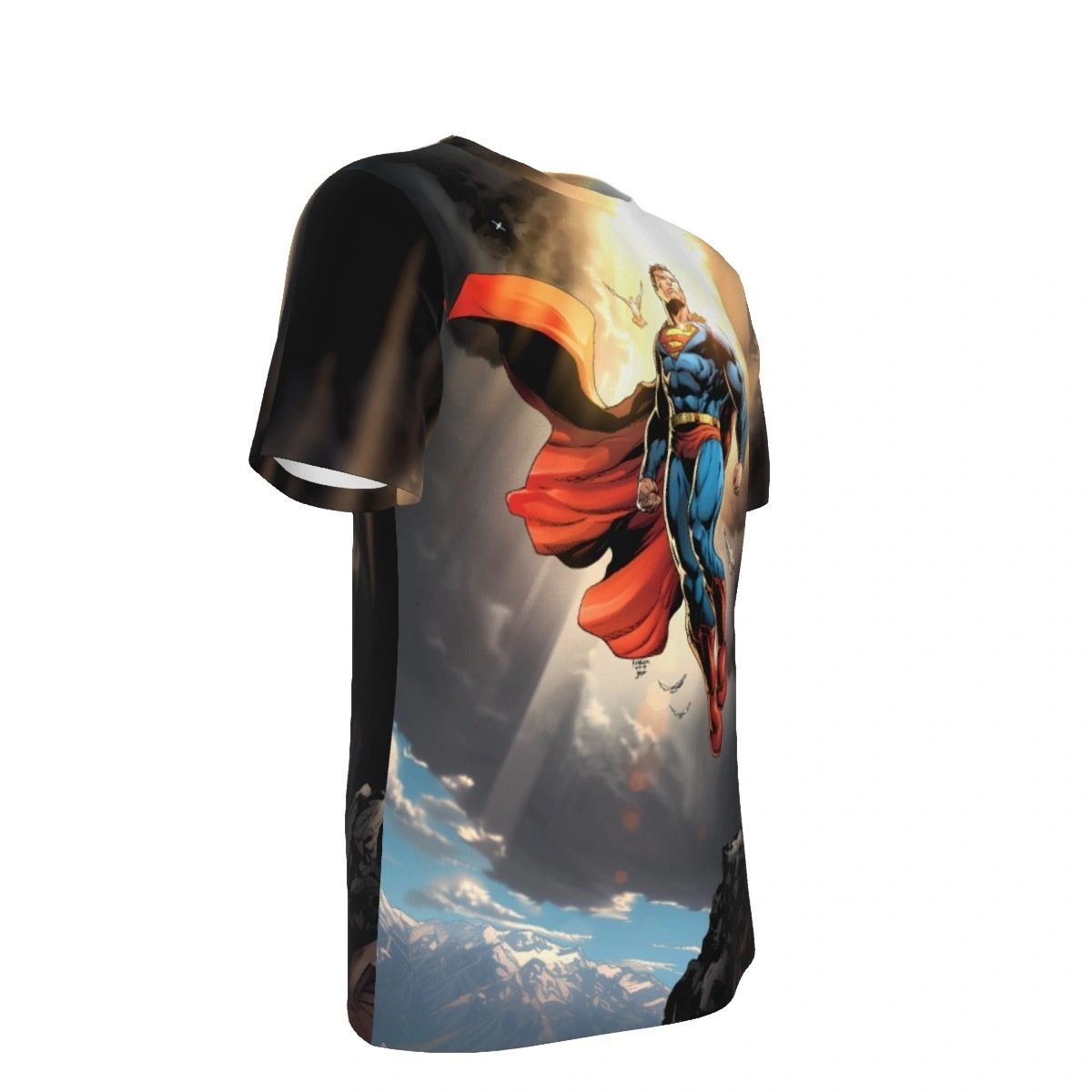 ACTION COMICS 1000 SUPERMAN ALL OVER SHIRT AND TANK TOP -JASON FABOK ART