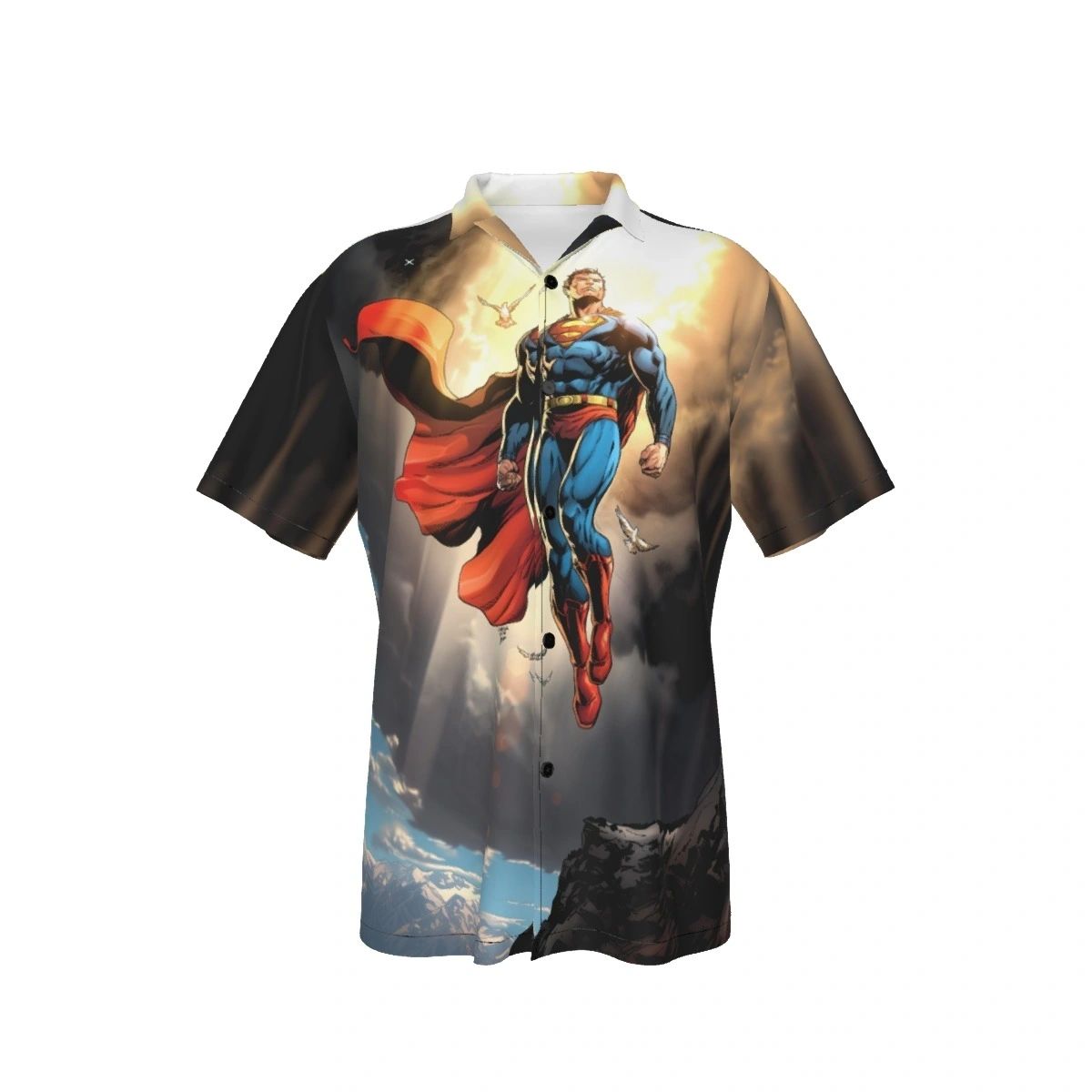 ACTION COMICS 1000 SUPERMAN ALL OVER SHIRT AND TANK TOP -JASON FABOK ART