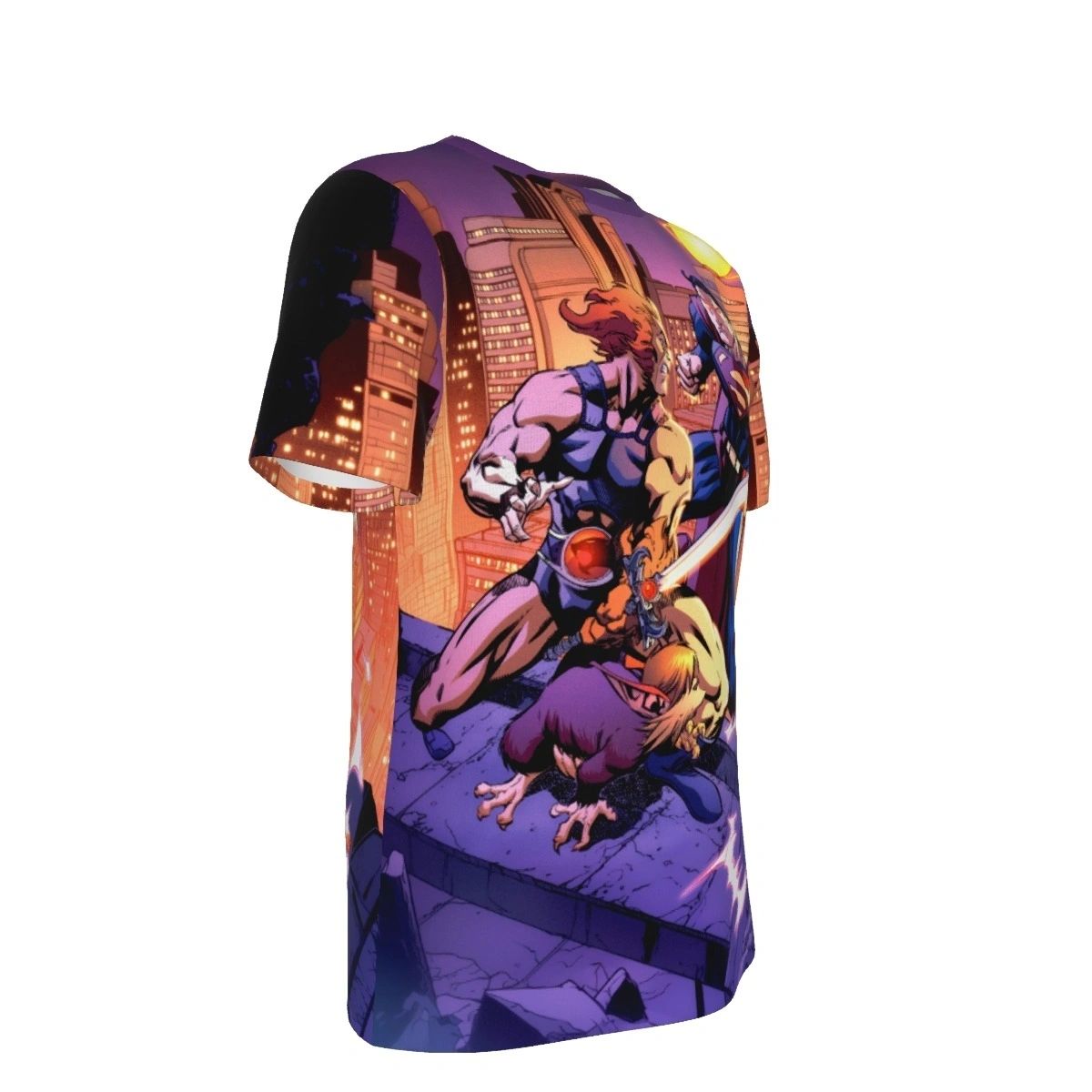 SUPERMAN & LION-O ALL OVER SHIRT AND TANK TOP -THUNDECATS