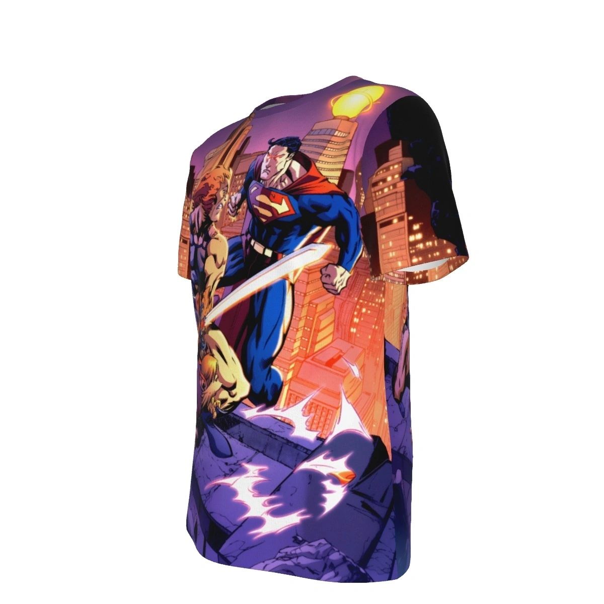 SUPERMAN & LION-O ALL OVER SHIRT AND TANK TOP -THUNDECATS