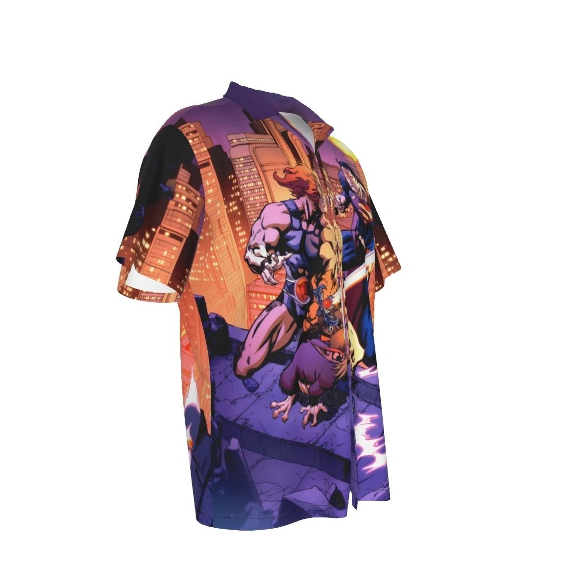 SUPERMAN & LION-O ALL OVER SHIRT AND TANK TOP -THUNDECATS