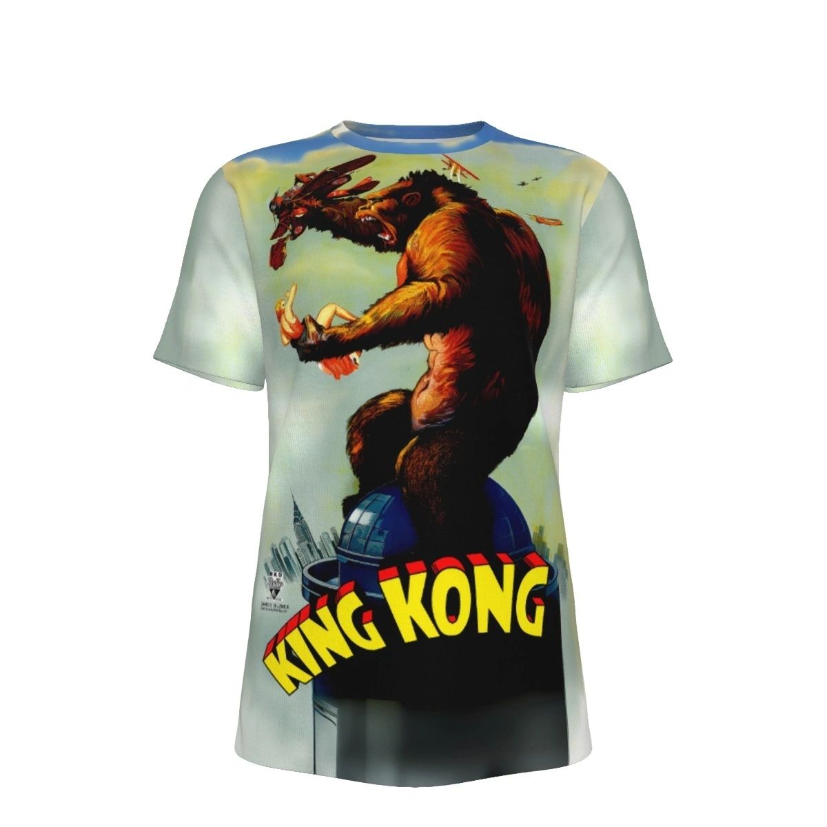 KING KONG MOVIE POSTER ALL OVER SHIRT AND TANK TOP