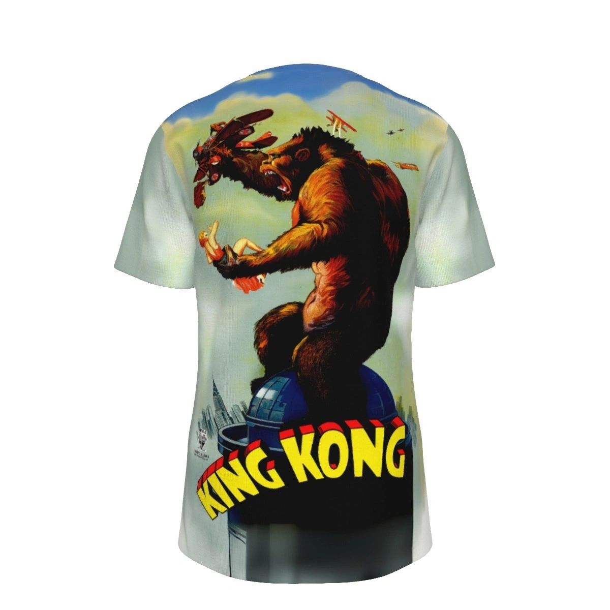 KING KONG MOVIE POSTER ALL OVER SHIRT AND TANK TOP