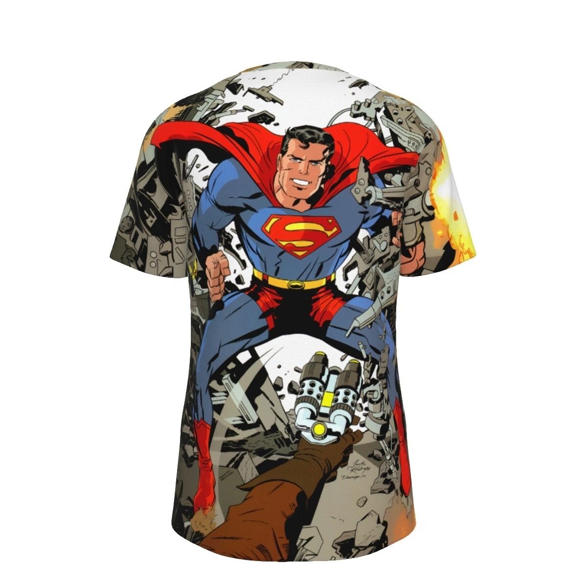 SUPERMAN BY JACK KIRBY ALL OVER SHIRT AND TANK TOP