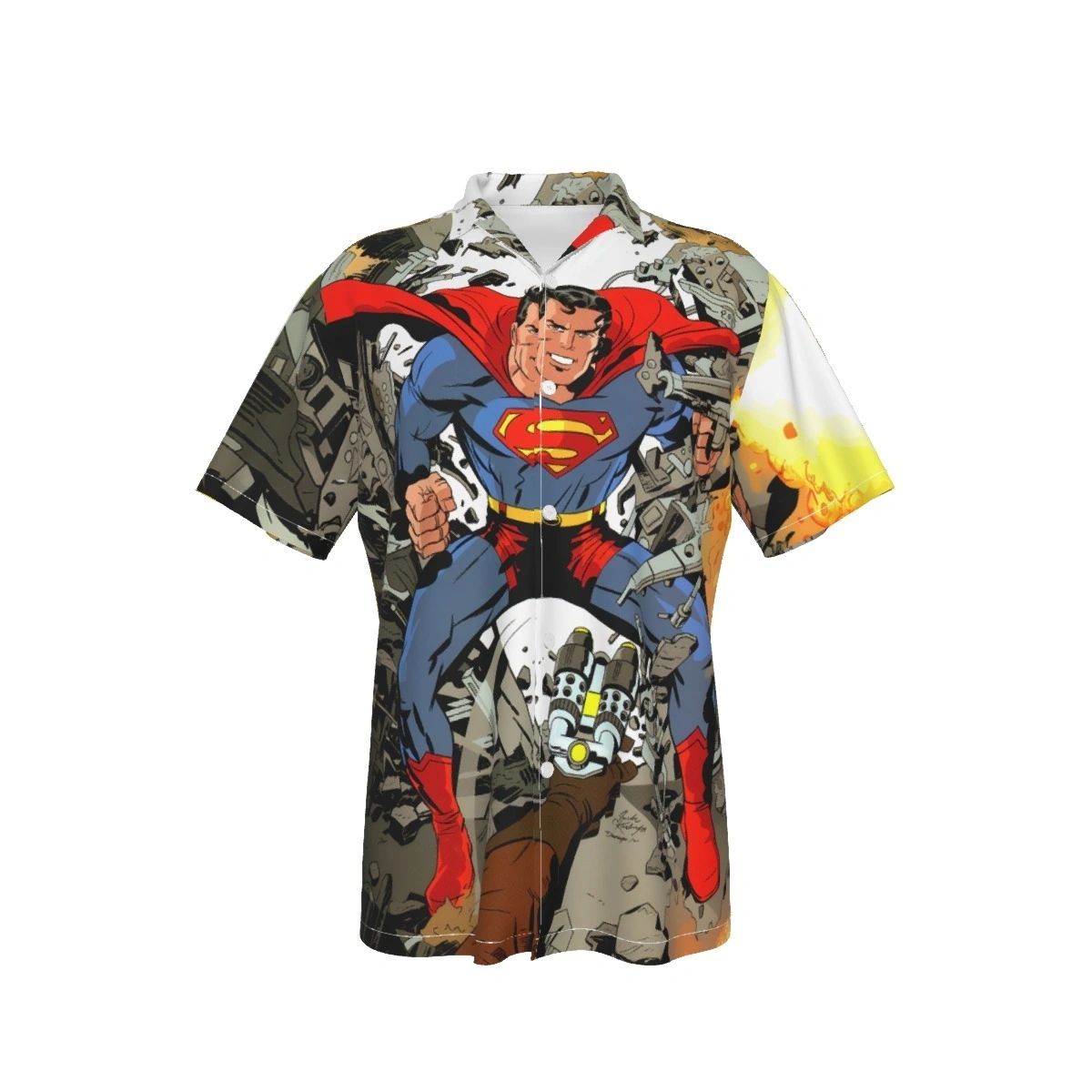 SUPERMAN BY JACK KIRBY ALL OVER SHIRT AND TANK TOP