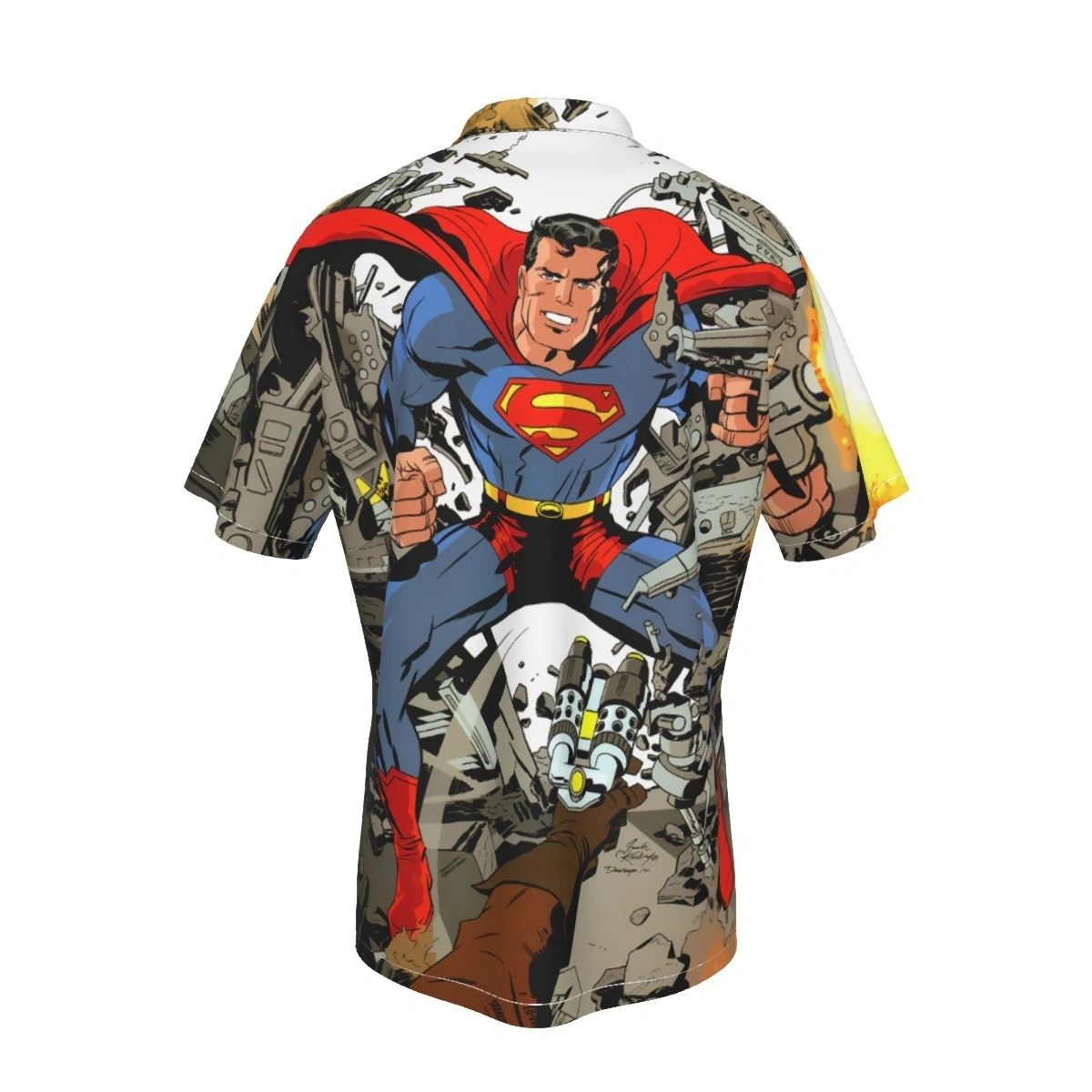 SUPERMAN BY JACK KIRBY ALL OVER SHIRT AND TANK TOP