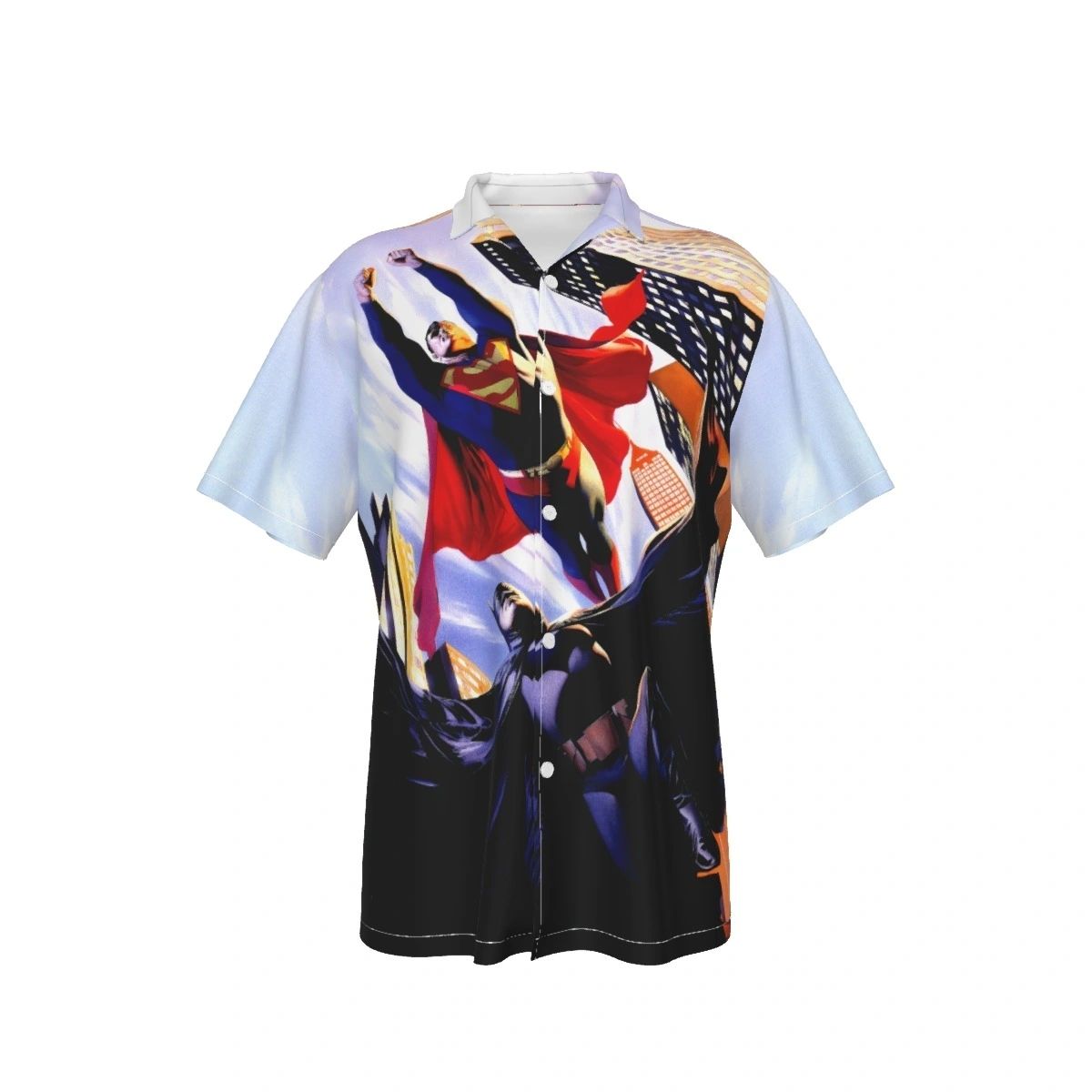 SUPERMAN BATMAN BY ROSS ALL OVER SHIRT AND TANK TOP