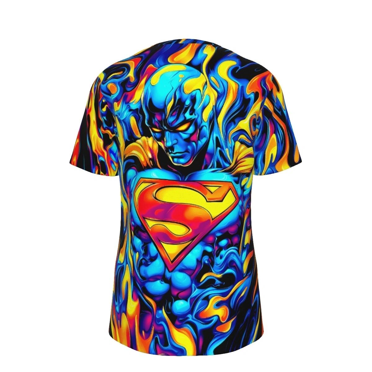 SUPERMAN OF MOLTEN STEEL ALL OVER SHIRT AND TANK TOP