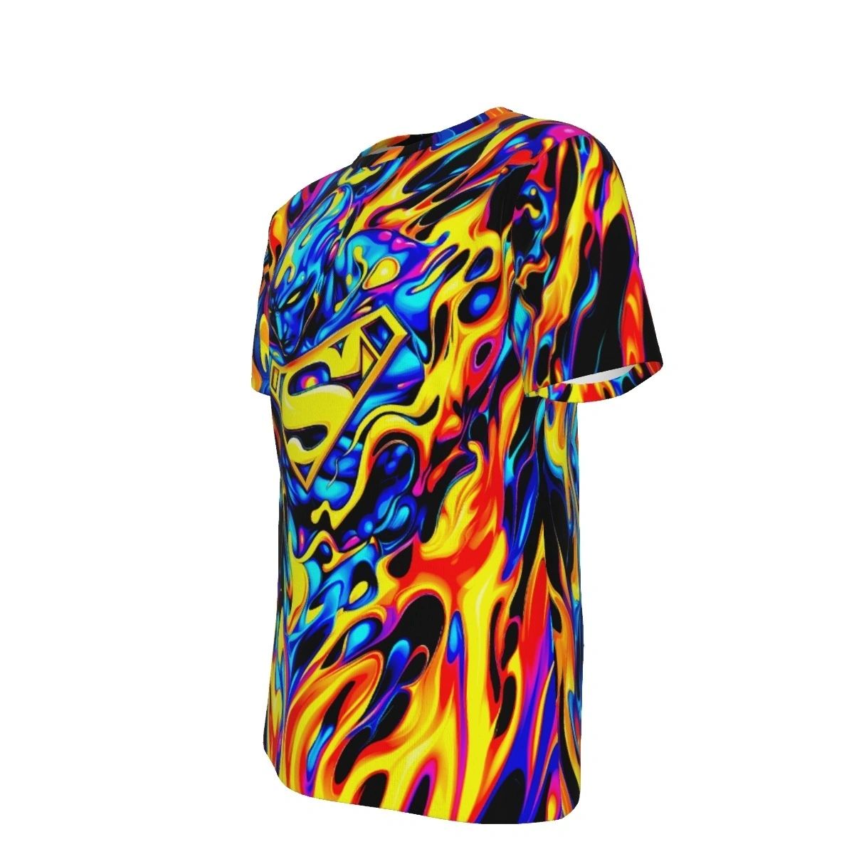 SUPERMAN OF MOLTEN STEEL ALL OVER SHIRT AND TANK TOP