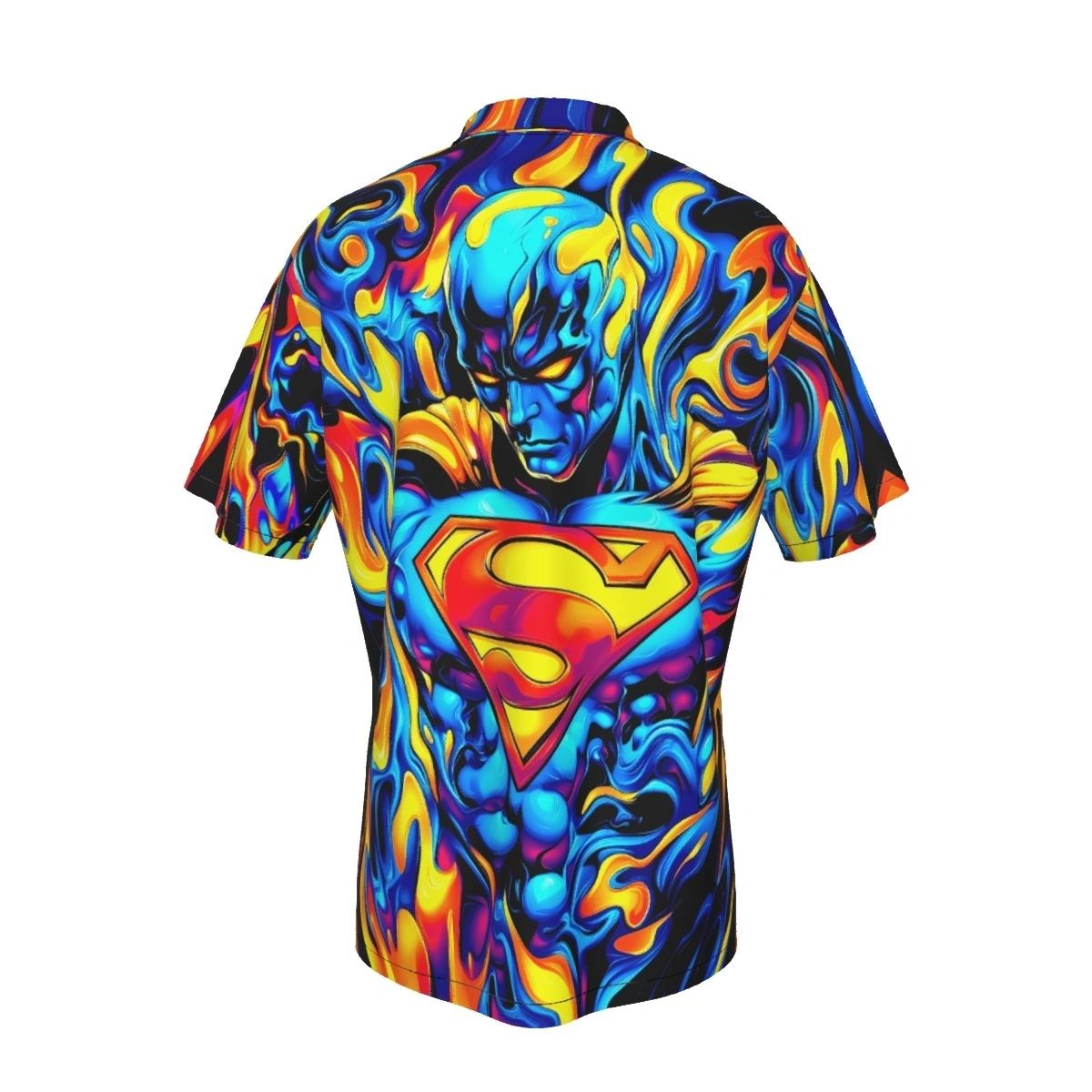 SUPERMAN OF MOLTEN STEEL ALL OVER SHIRT AND TANK TOP